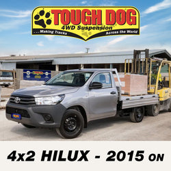 TOUGH DOG REAR LEAF SPRINGS TOYOTA HILUX WORKMATE 4X2 2015+