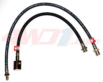 EXTENDED BRAKE HOSE KIT (RUBBER NON ABS) NISSAN PATROL GQ WAGON