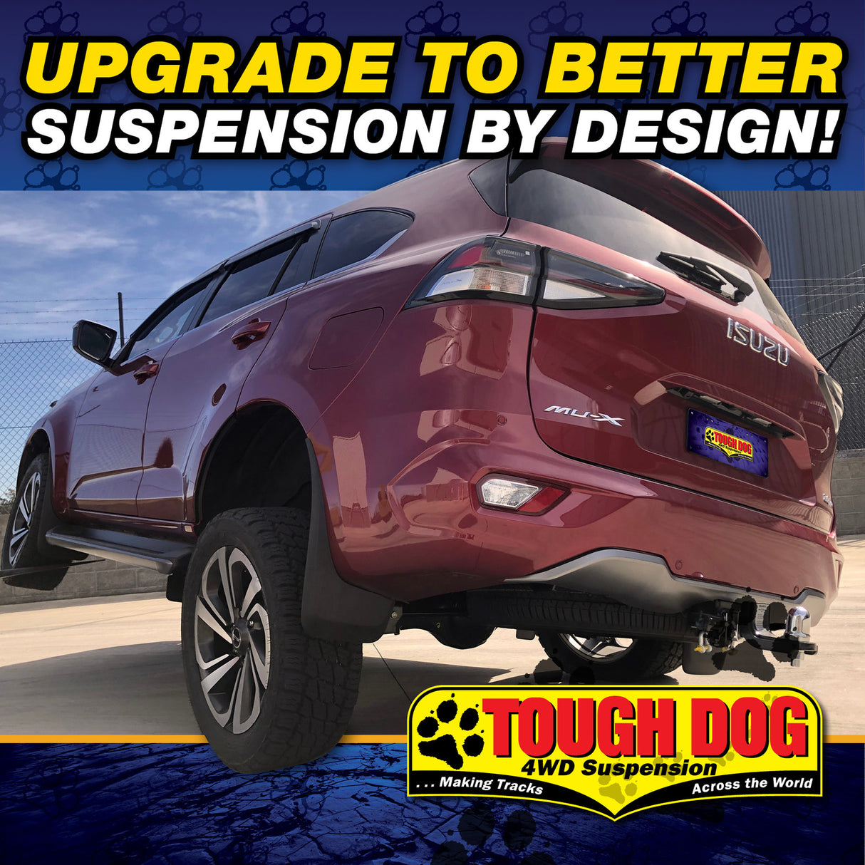 TOUGH DOG SUSPENSION KIT FOR ISUZU MU-X 7/2021+