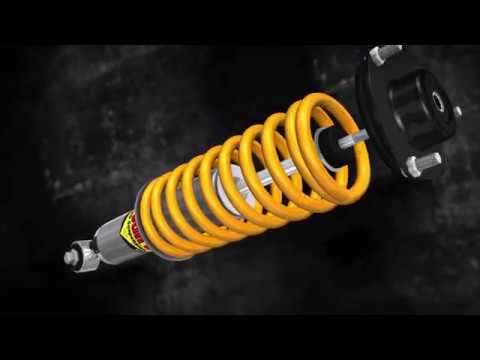 40MM BORE ADJUSTABLE PRE-ASSEMBLED STRUTS TOYOTA LANDCRUISER 200 SERIES