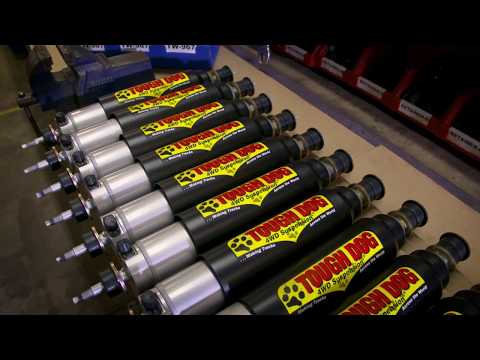 Tough Dog 45mm Bore Adjustable Front Shocks Toyota LandCruiser 105 Series