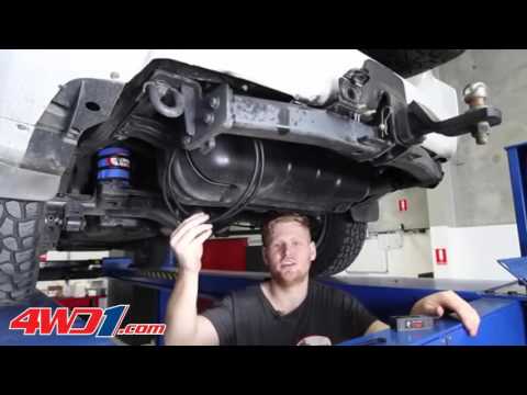 AIRBAGS HIGH PRESSURE FOR TOYOTA PRADO 120 SERIES